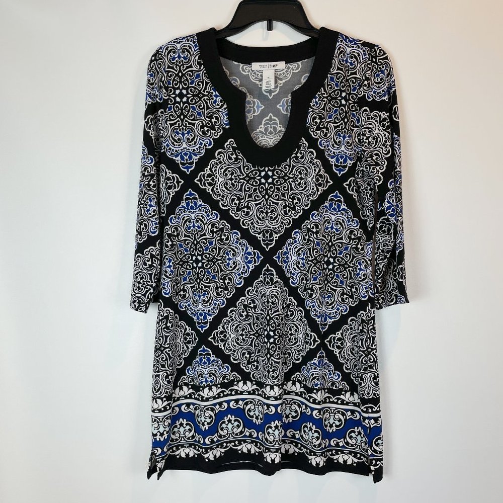 NWOT White House Black Market Tunic Dress M